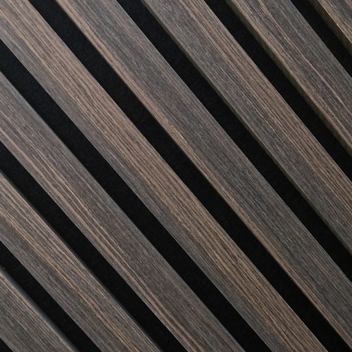 [WP-GE300.24-3] Akoestisch wandpaneel gerookt eiken 300 x 60 cm